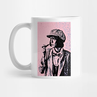 Poster Woman Smoking Mug